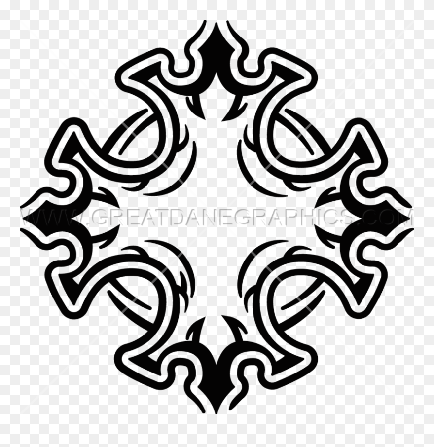 Black, Pattern, Design, Transparent Png Image Clipart - Meander