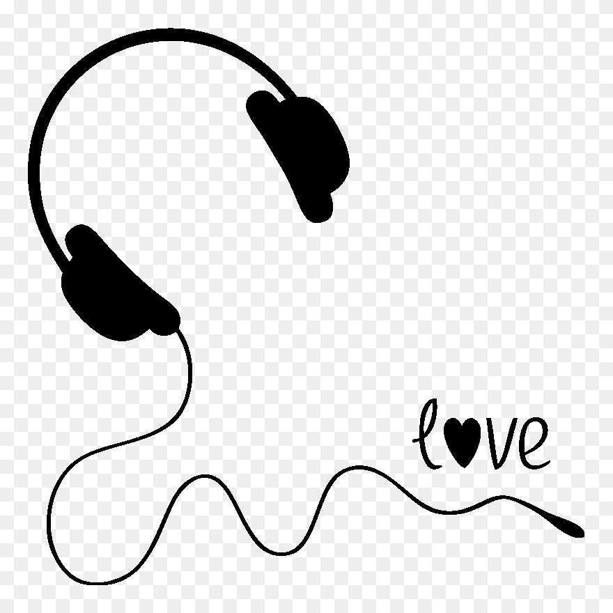 Red Headphones With Cord Clipart (5384914) PinClipart