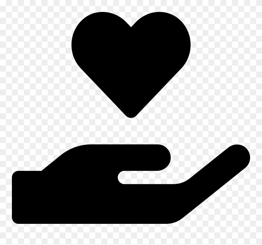 Hand Holding A Heart Clipart