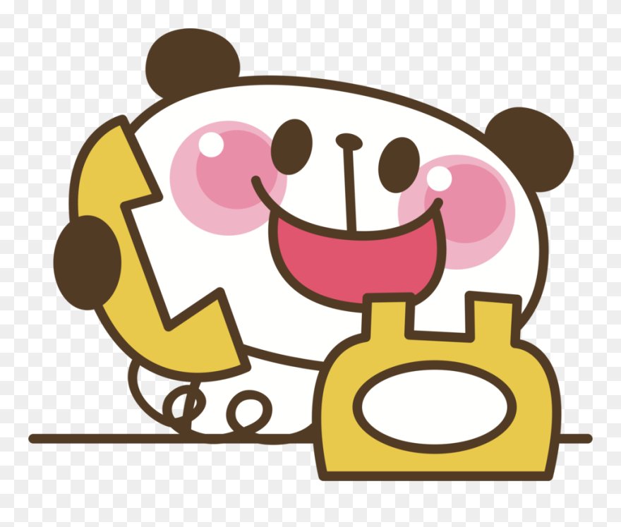 Pink,cartoon,mode Of Transport - Telephone Clipart - Png Download