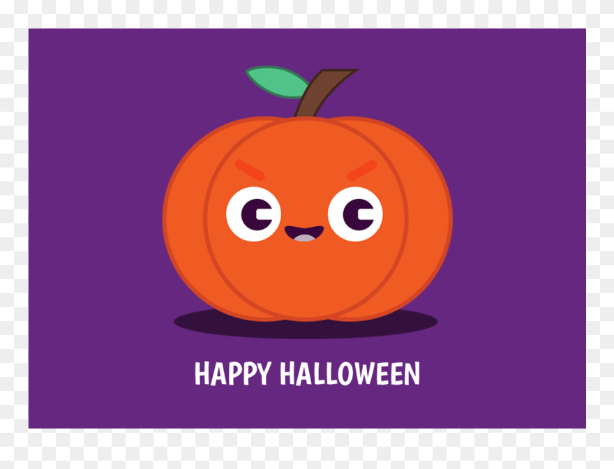 Photoshop Clipart Purple Banner - Pumpkin - Png Download