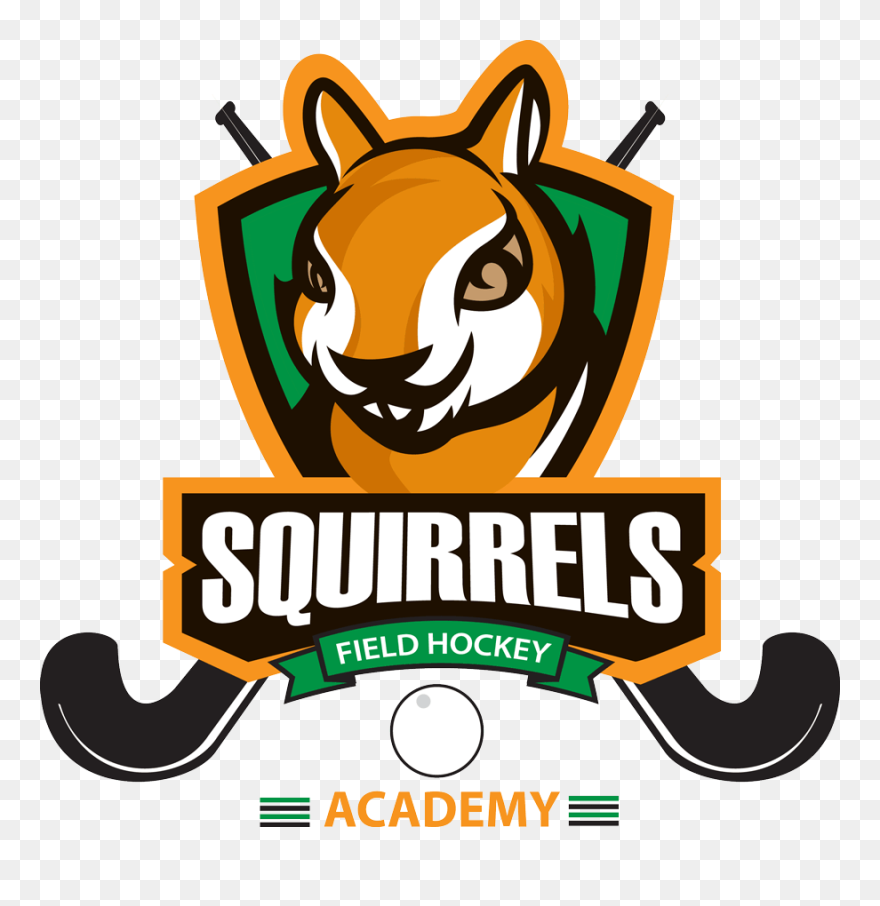 Squirrels Field Hockey Academy Logo - Field Hockey Team Logos Clipart
