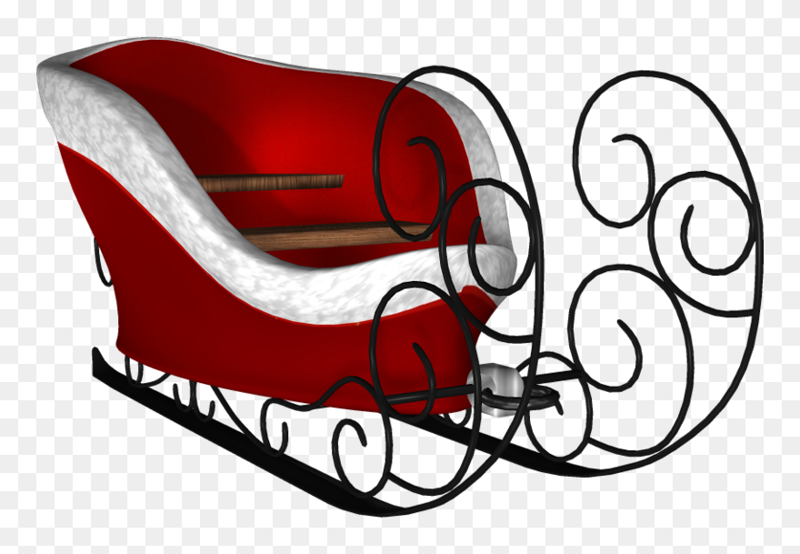 Santa Sleigh Png - Santa Claus Clipart