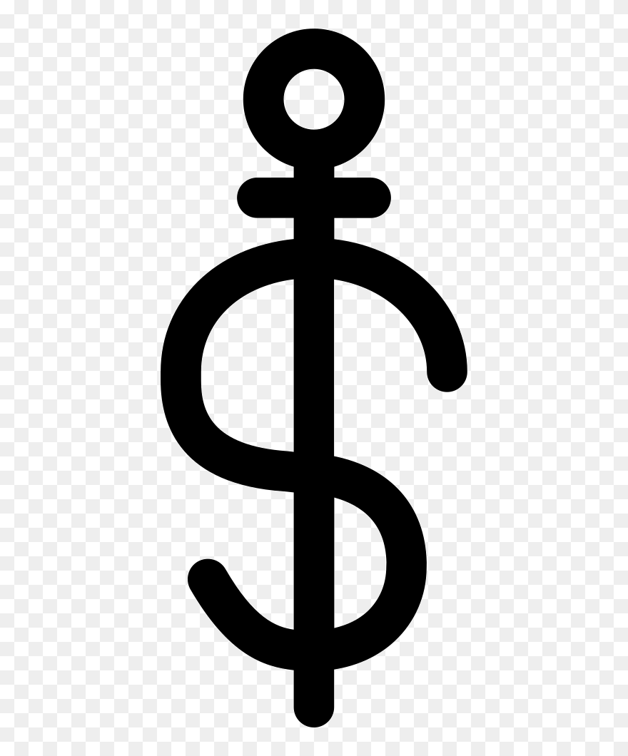 Caduceus - Cross Clipart