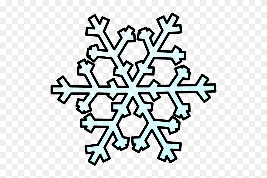 Clip Art Image Openclipart Free Content Snow - Clip Art Of Snow - Png Download