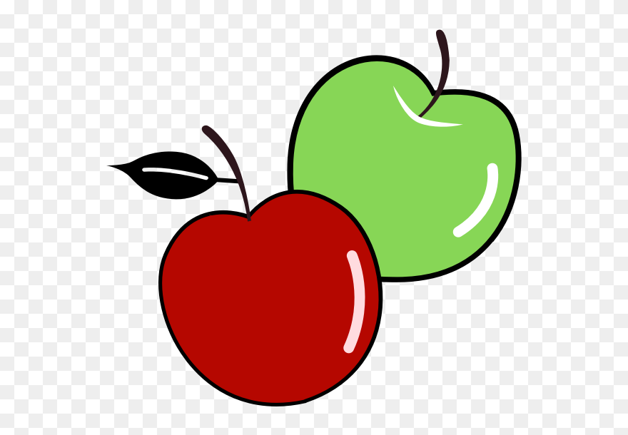 Publicdomainq Apples - Clipart Images Of Apples - Png Download