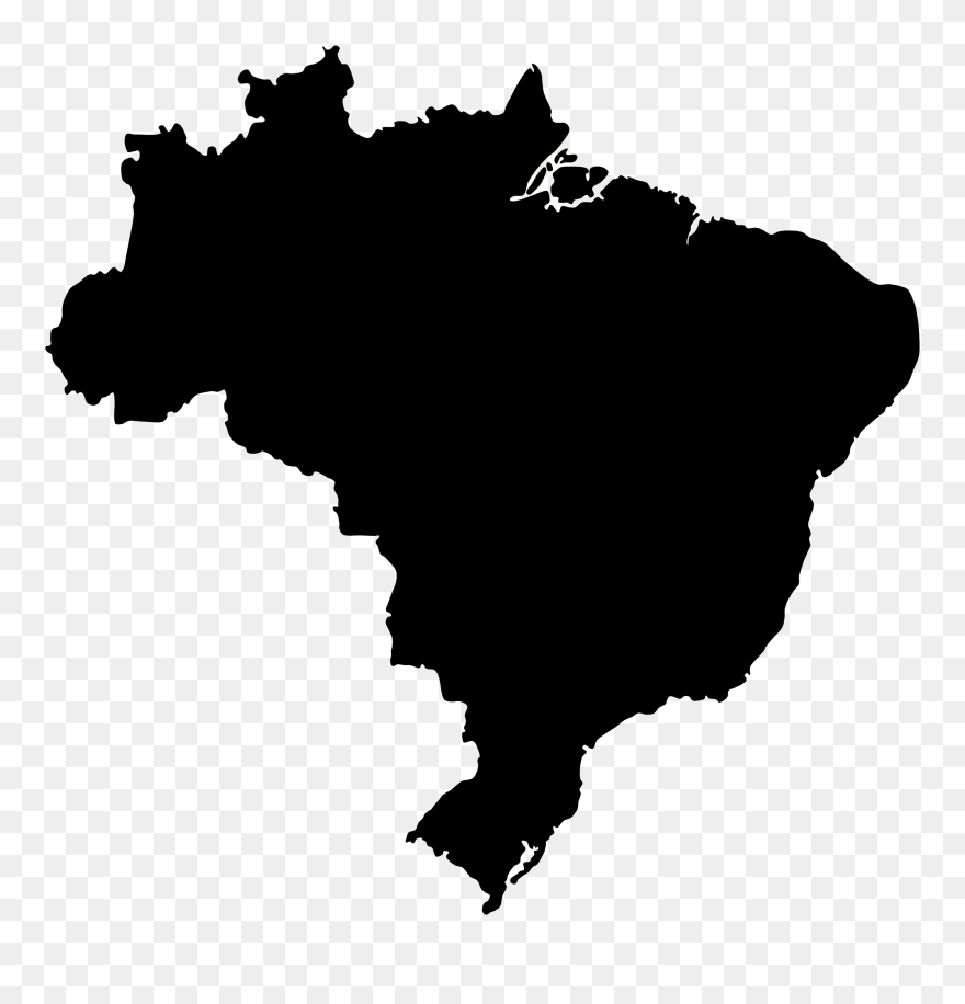 Brazil Map Brasil Of Flag Independence Clipart - Brazil Map Png Transparent Png