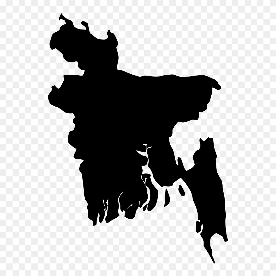 Bangladesh Map Vector Clipart