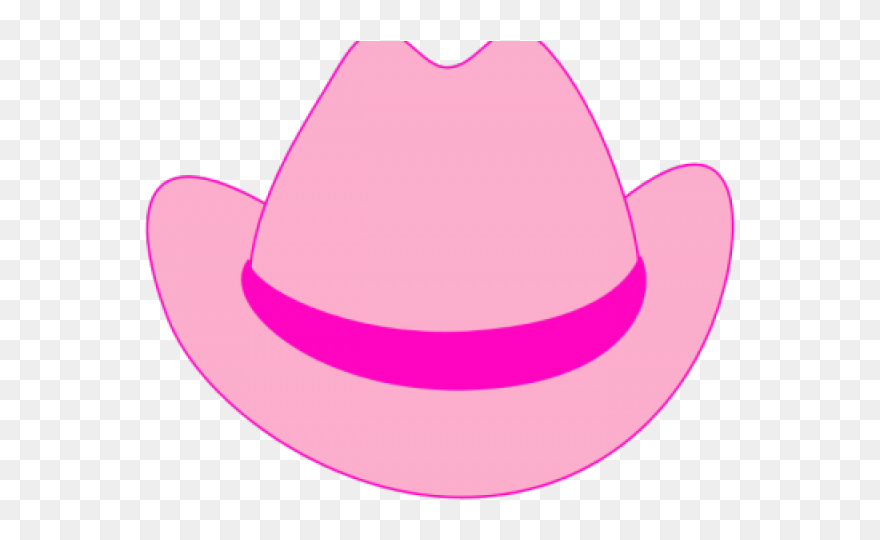 Cowboy Hat Clipart Crazy Hat - Cartoon Cowgirl Hat Png Transparent Png