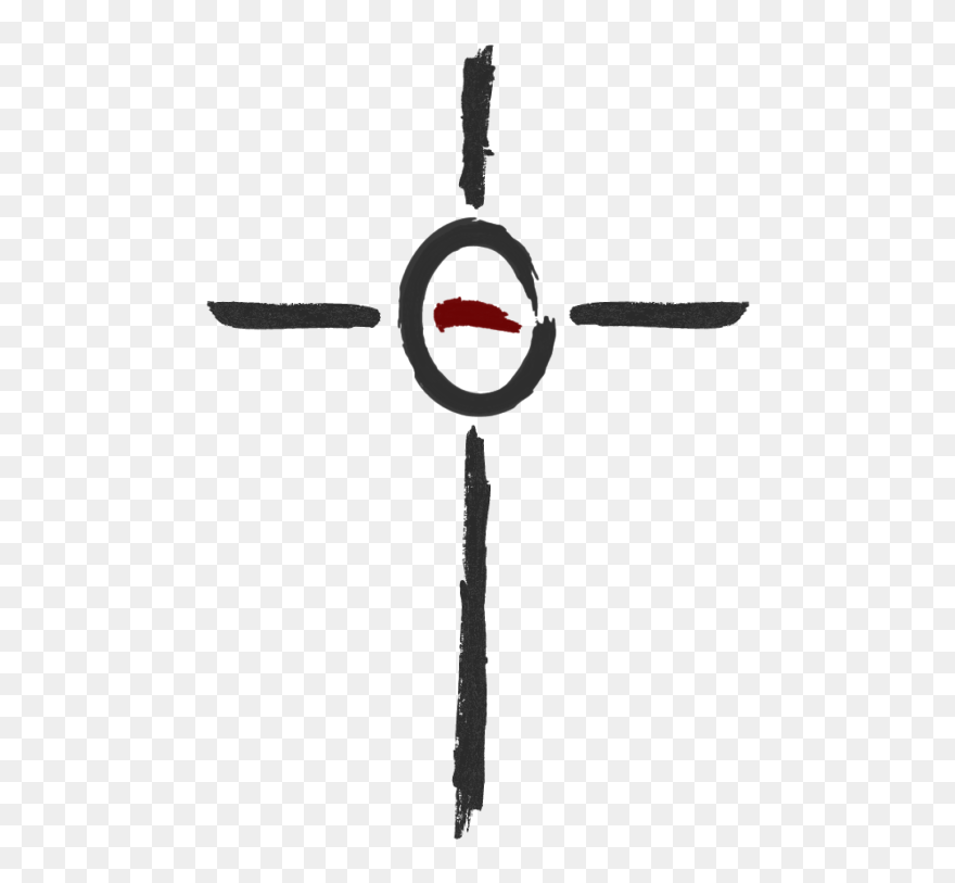 Foe Logo Dark Words - Sword Clipart