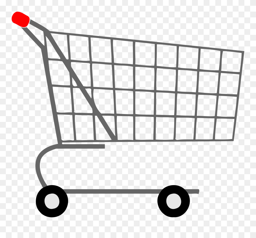 Transparent Background Shopping Cart Clipart - Png Download