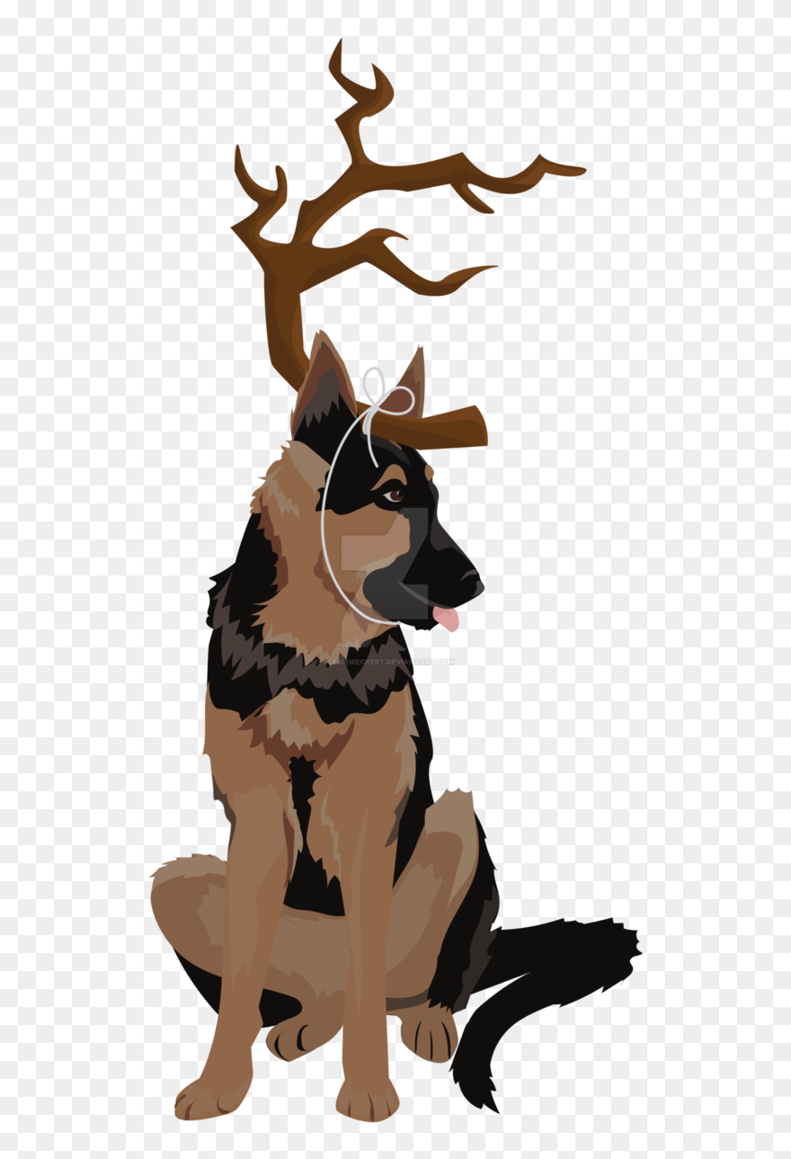 Grinch Max Clipart Png Freeuse German Shepherd As Max - German Shepherd Transparent Png