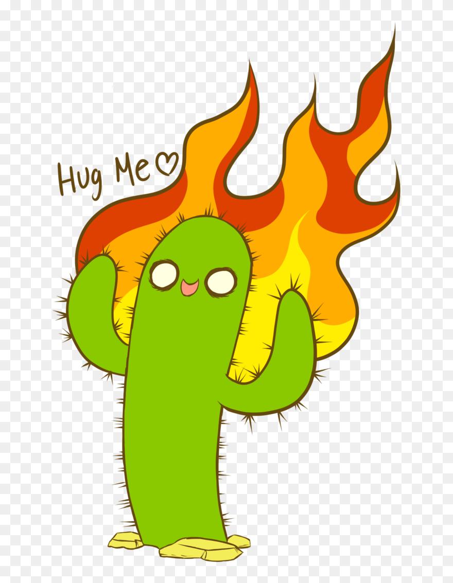 Grinch As A Cactus Clipart