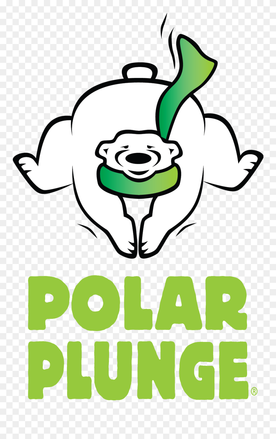 Polar Bear Plunge Clipart