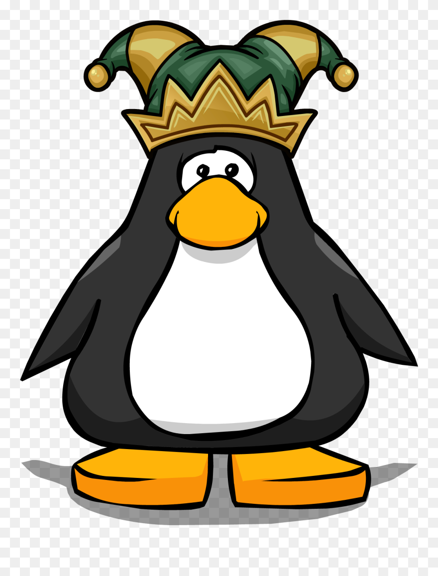 Jester Clipart Kings - Penguin With Top Hat - Png Download
