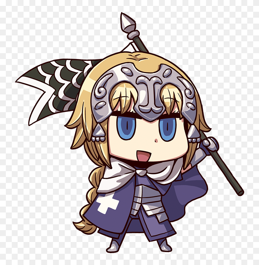 Image Jeanne Darc Official - Jeanne D Arc Fate Chibi Clipart