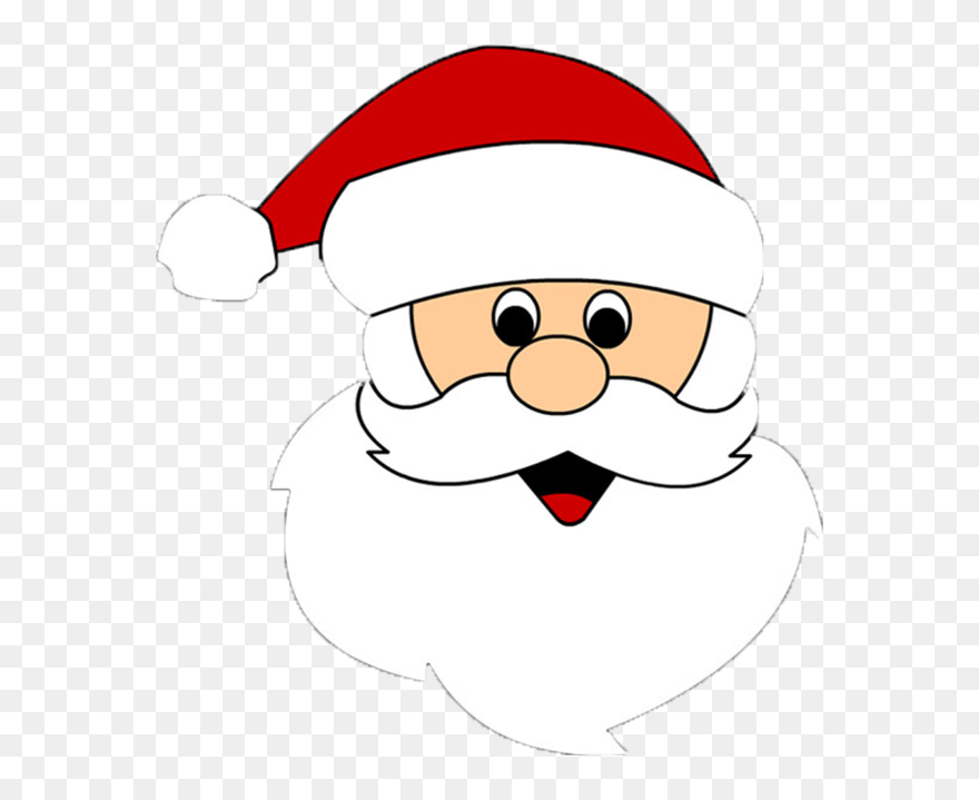 Santa Clip Art Easy - Png Download