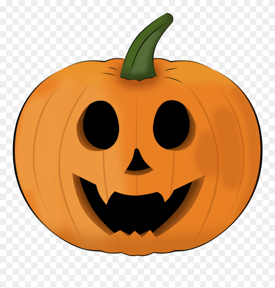 Halloween Jack O Lantern- - Jack-o'-lantern Clipart
