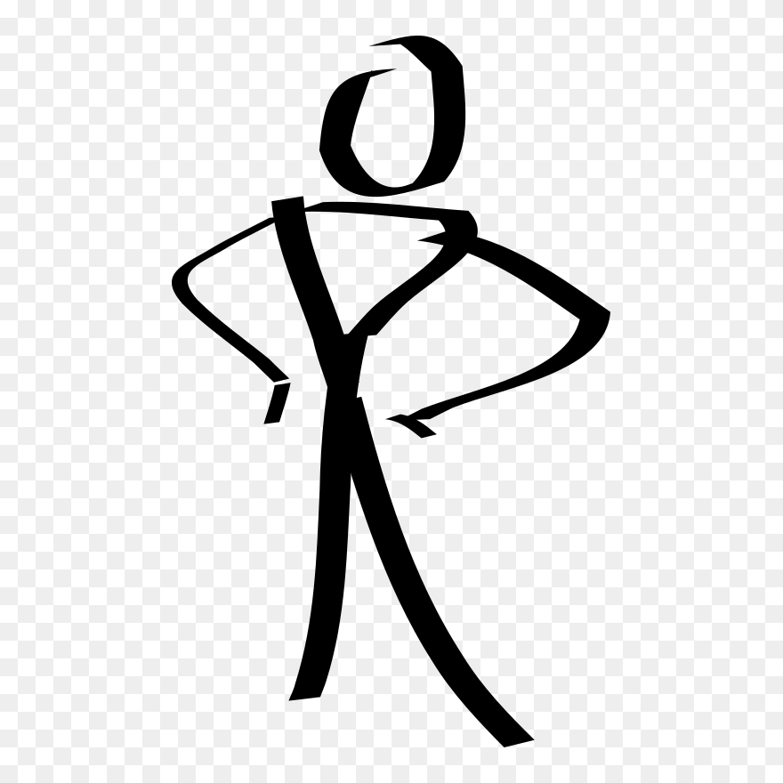 Stickyman 001 Png Images - Stick Figure Clip Art Transparent Png