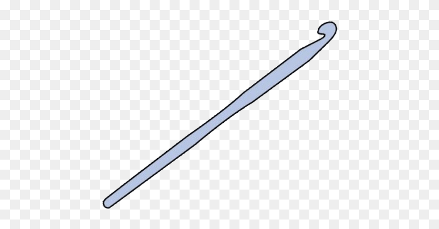 Yarn Crochet Needle Clipart - Weapon - Png Download