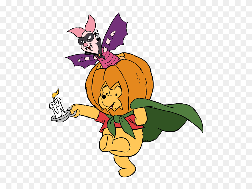 Winnie The Pooh Transparent Halloween Clipart
