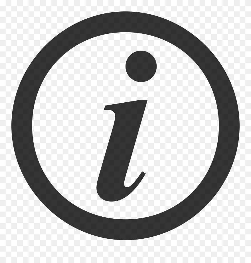 Info-icon - Montgomery Planning - Charing Cross Tube Station Clipart