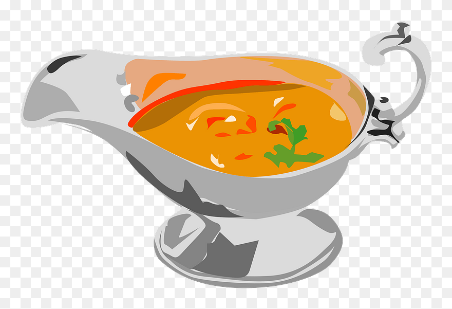 Gravy Boat Curry Clipart - Curryrice Icon - Png Download