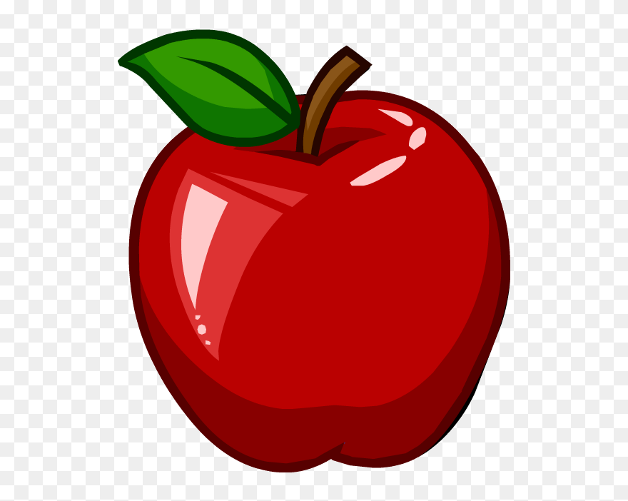 Cartoon Apple Transparent Background Clipart