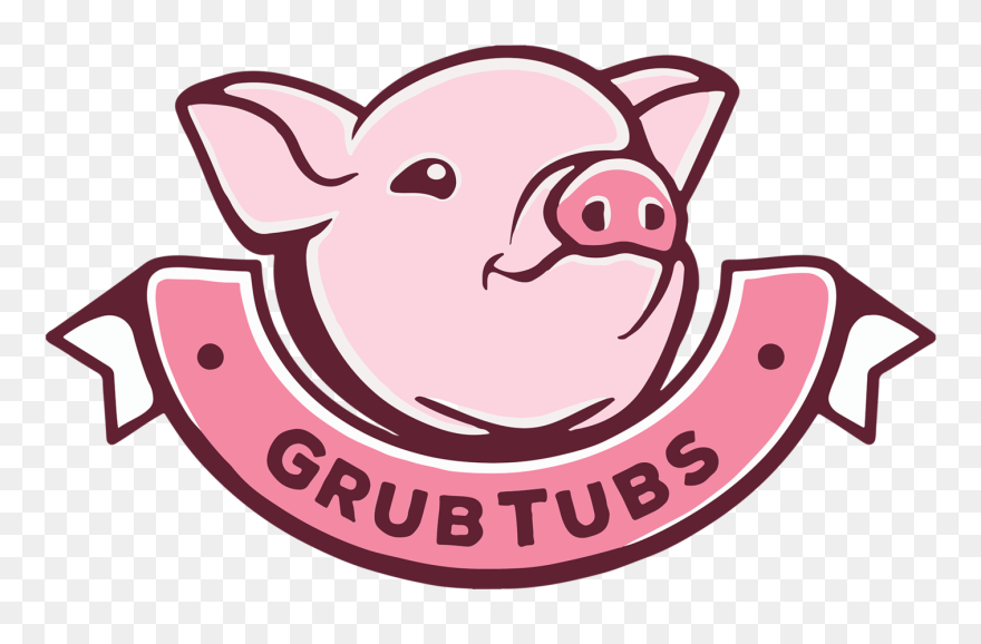 Transparent Trash Clipart - Grub Tub Austin - Png Download
