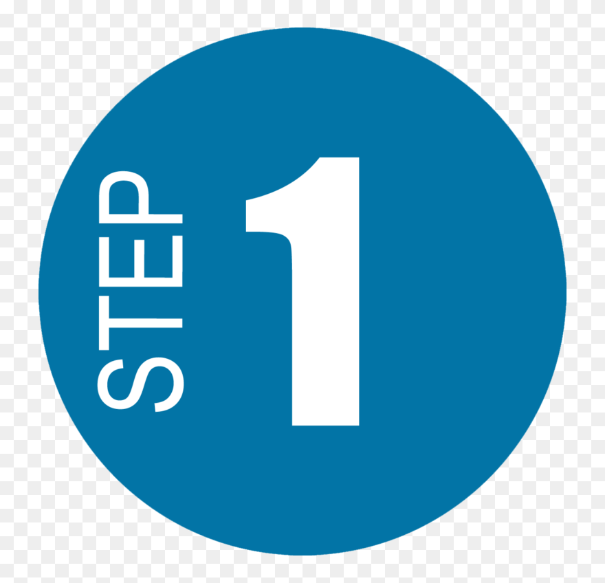 Step 1 Icon Clipart