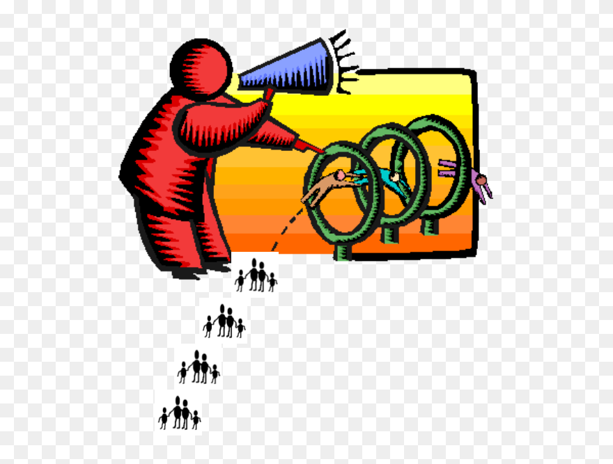 Jumping Through Hoops Clipart