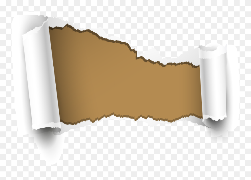 Torn Edges Png Download - Paper Tear Effect Png Clipart