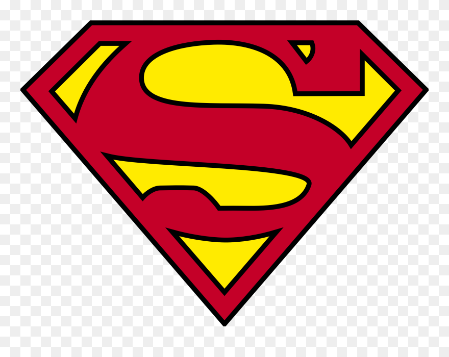 Ripped Book Clipart Svg Library Stock Ripped Open Superman - Superman Logo - Png Download