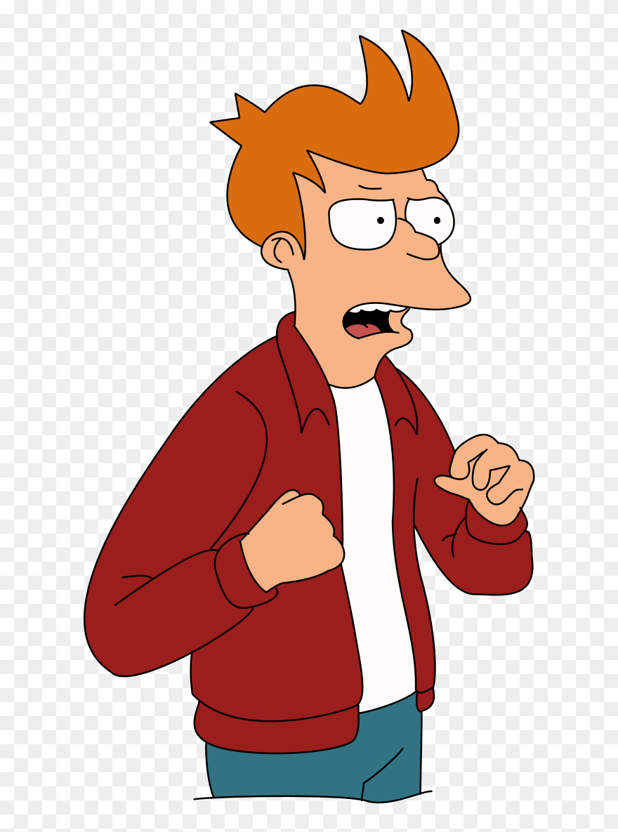 Science Fiction Clipart Futurama - Fry Futurama Png Transparent Png