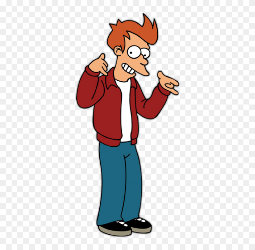 Futurama Fry Png Image Philip J Fry Png Clipart (5388287) PinClipart