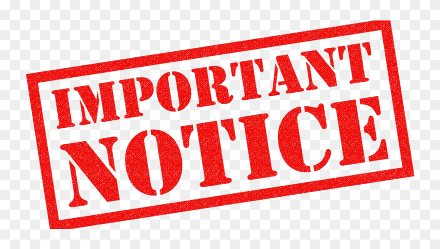 Download Free Png Notice Png Transparent Image - Bill Due Clipart