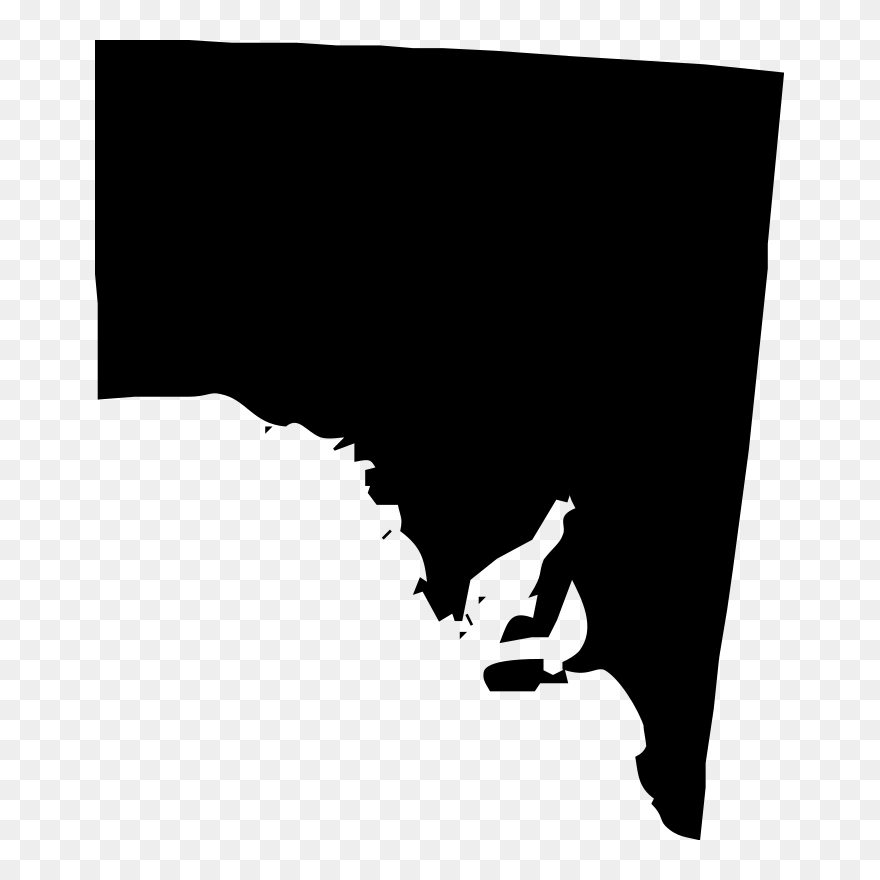 South Australia 02 - South Australia Map Outline Clipart