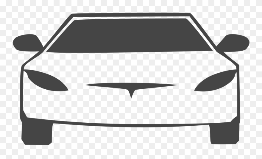 Tesla Model Y Cartoon Clipart