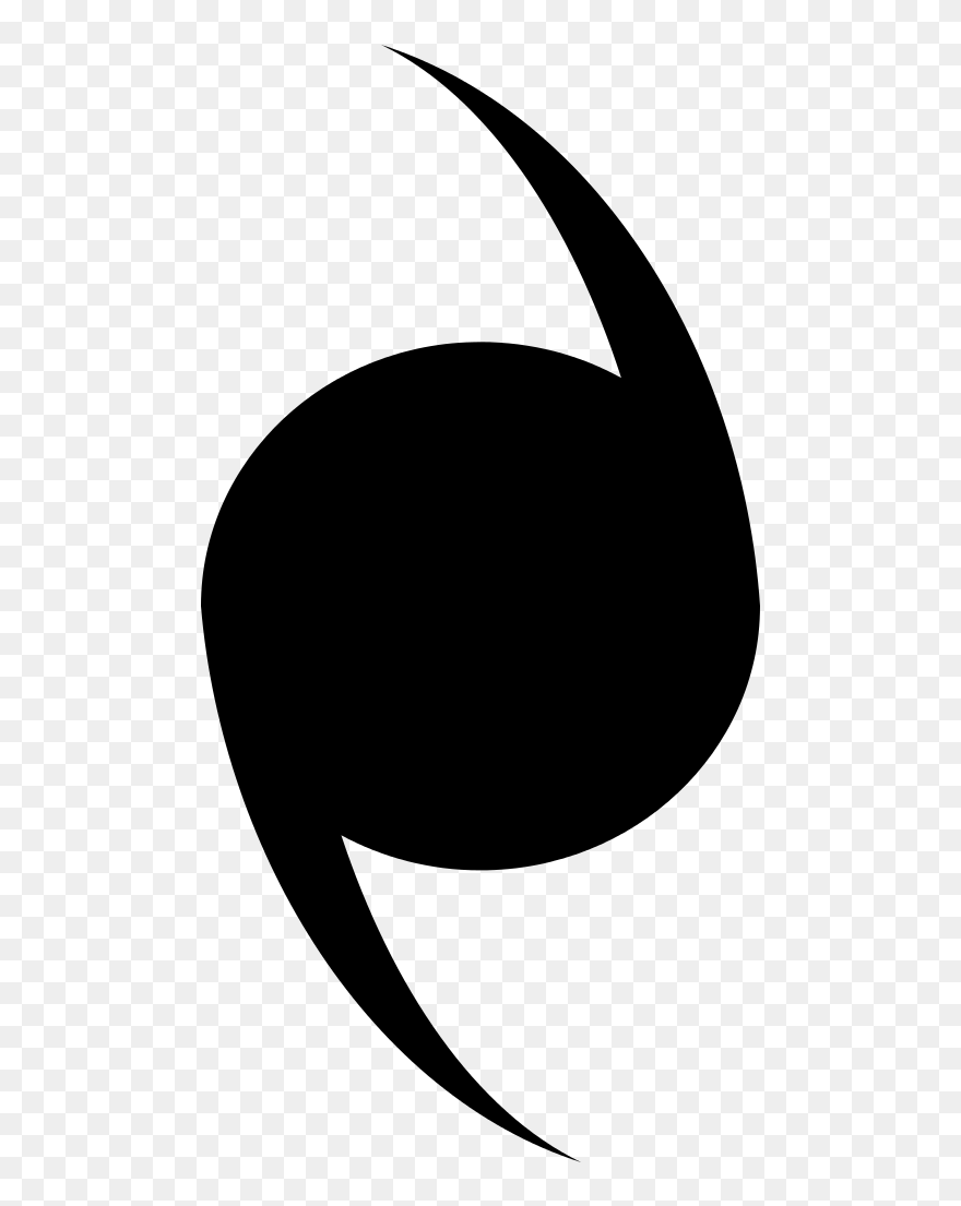 Hurricane Svg Clip Art - Tropical Cyclone Symbol - Png Download