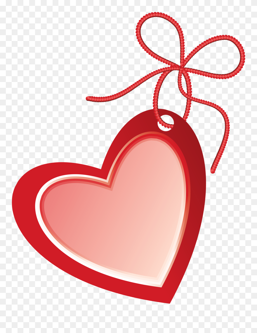 Transparent Pricetag Png - Heart Shaped Price Tags Clipart