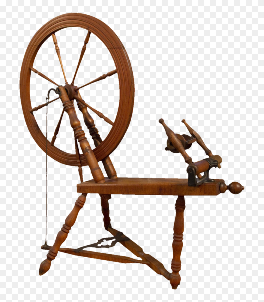 Sleeping Beauty Clipart Spinning Wheel - Spinning Wheel Png Transparent Png