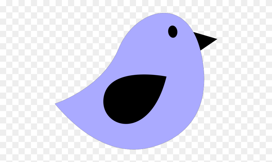 Black & Lilac Birdie Png Images Clipart