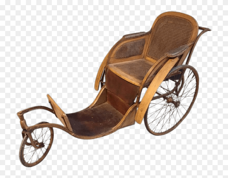 Vintage Wheelchair Clip Arts - Vintage Wheelchairs - Png Download