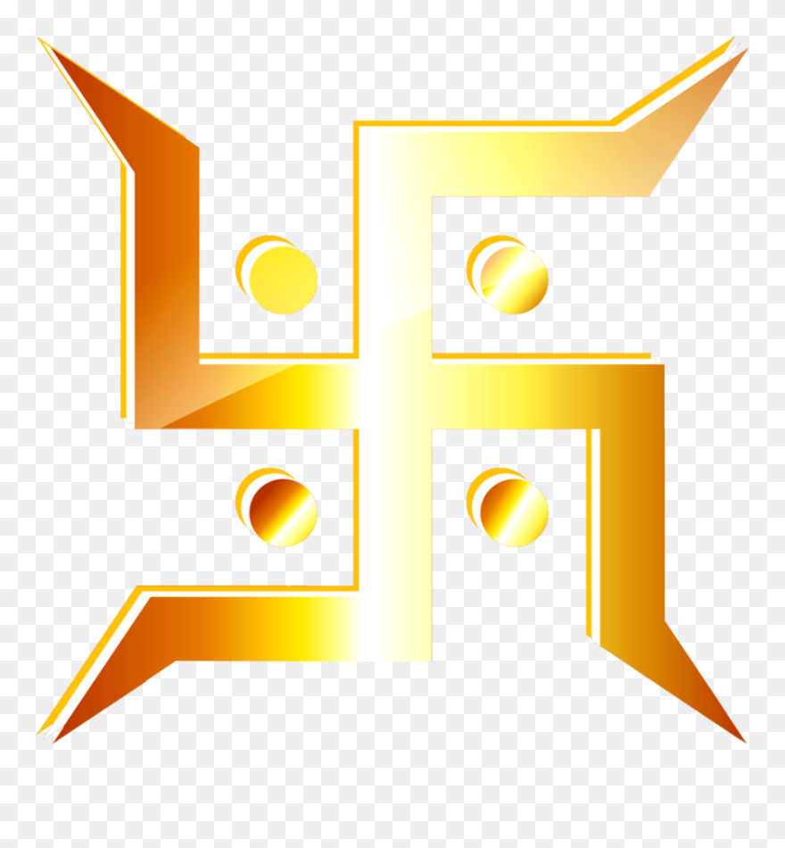 Transparent Background Swastik Logo Clipart