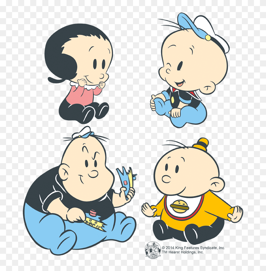 Popeye Baby Clipart