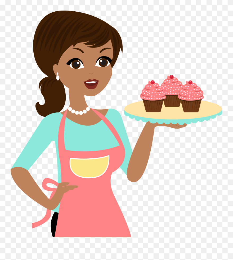 Cozinheira Confeiteira Desenho Png Clipart