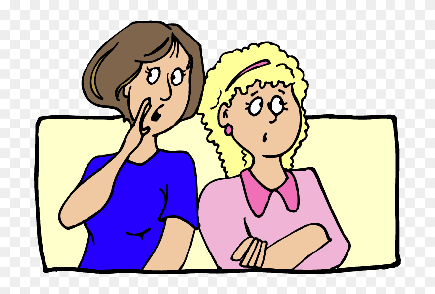 Test Clipart Encouragement, Test Encouragement Transparent - Telling A Secret - Png Download