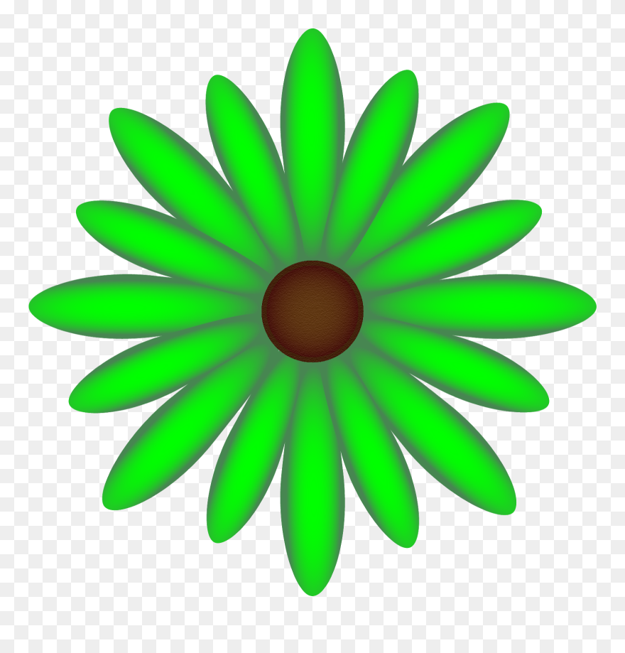 Transparent Background Simple Flower Clipart - Png Download