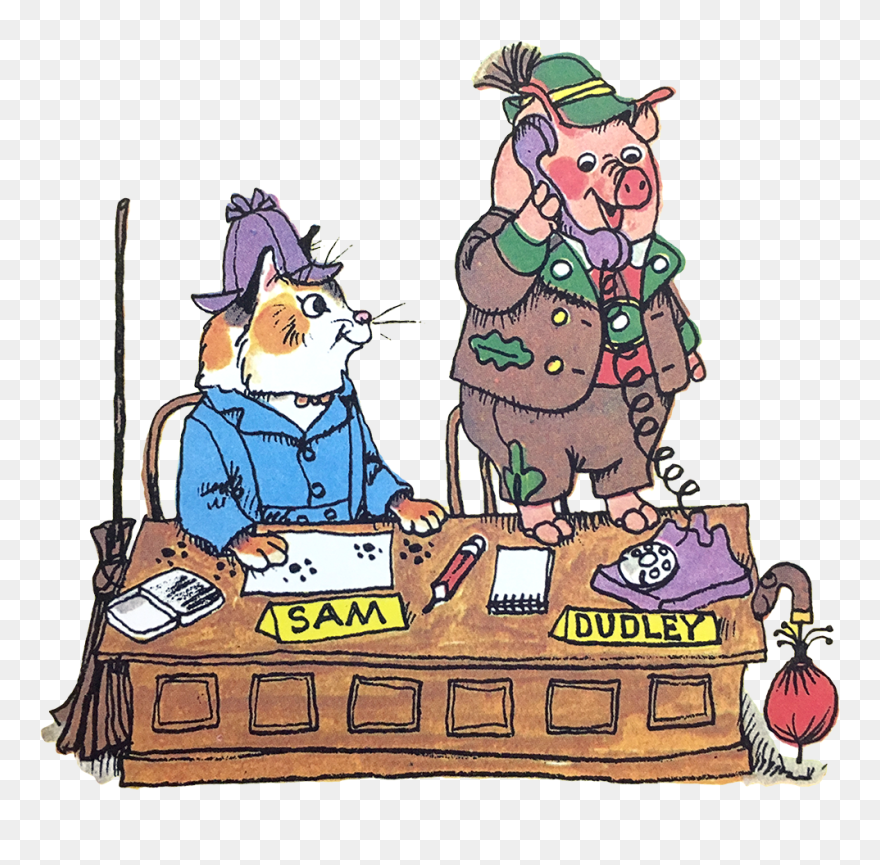 Sam And Dudley 2 - Cartoon Clipart