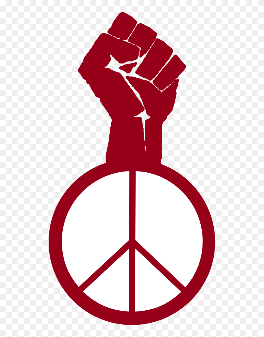 Occupy Wall Street Fight The Power Peace To The People - African American Art Symbolism Clipart
